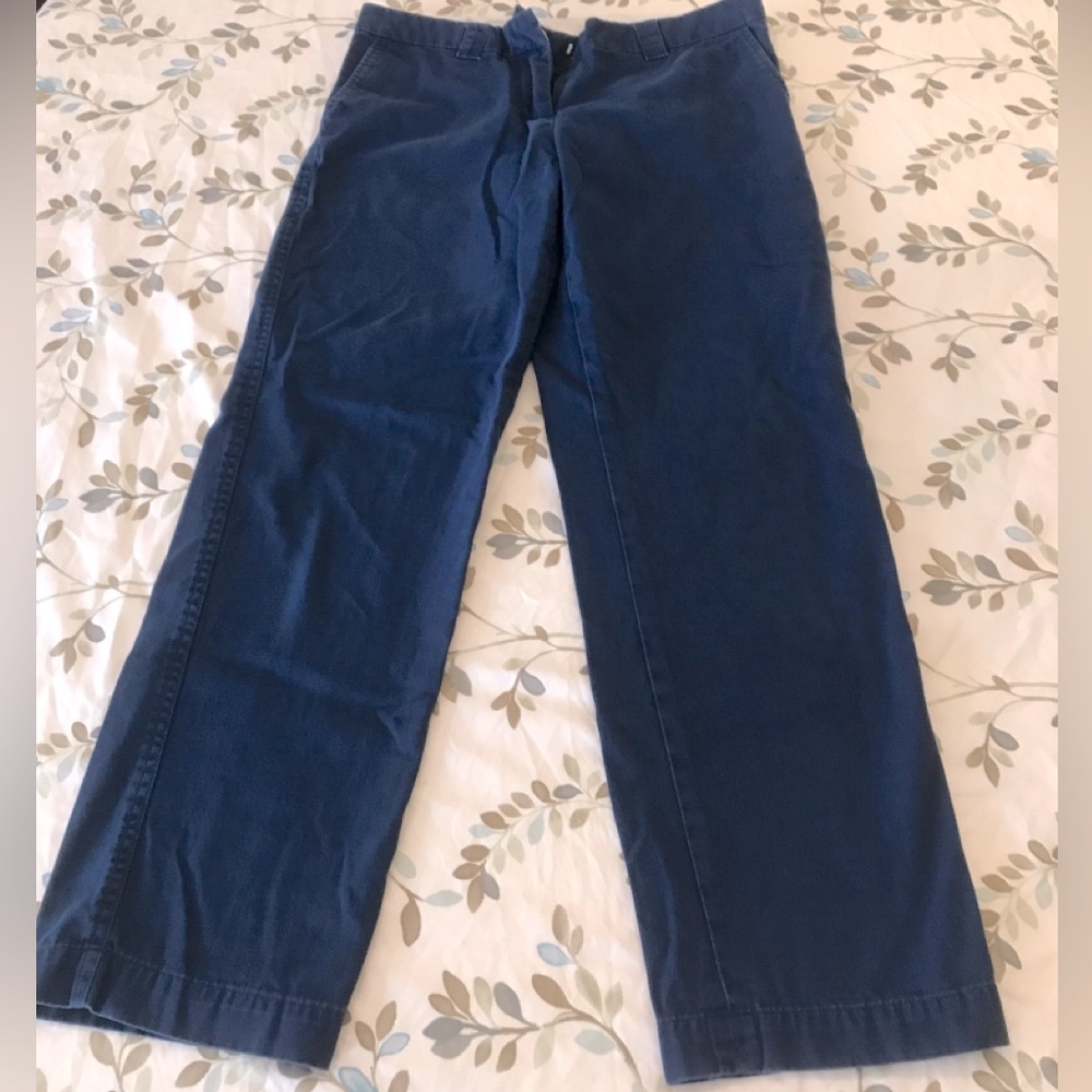 Nantucket brand navy cotton twill pants size 2